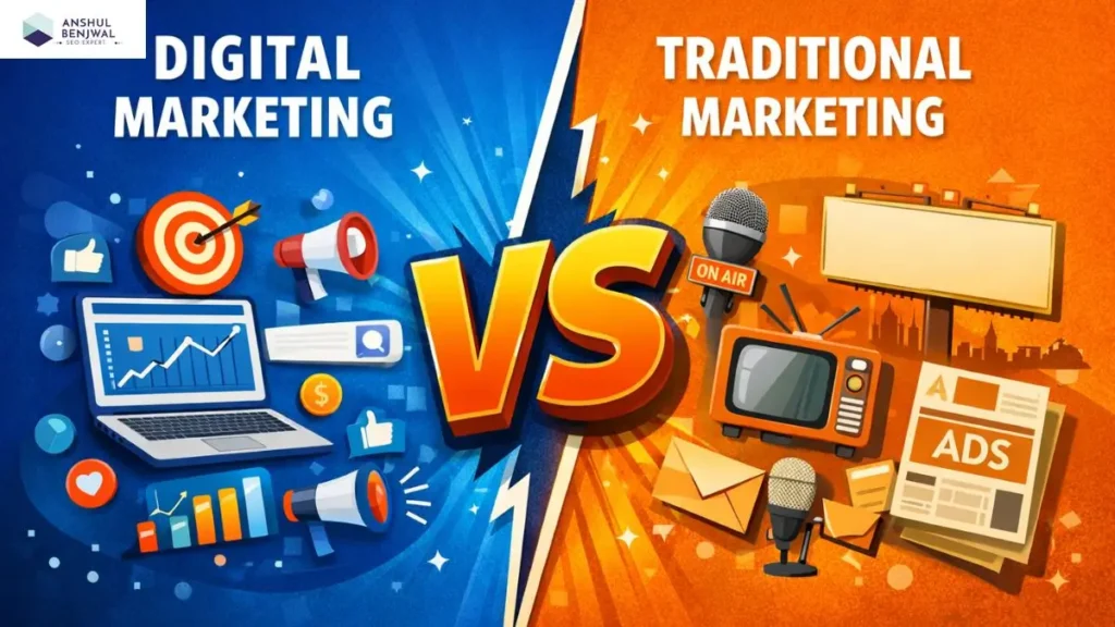 Advantages of Digital Marketing Over Traditional Marketing